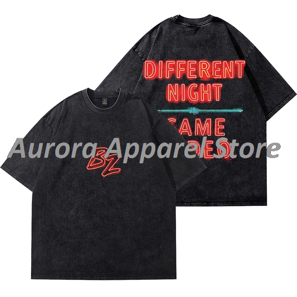 Bailey Zimmerman DNSR Neon Sign Vintage Wash T-Shirts Cosplay Women Men Cotton Short Sleeve Tee
Bailey Zimmerman DNSR Neon Sign Vintage Wash T-Shirts Cosplay Women Men Cotton Short Sleeve Tee