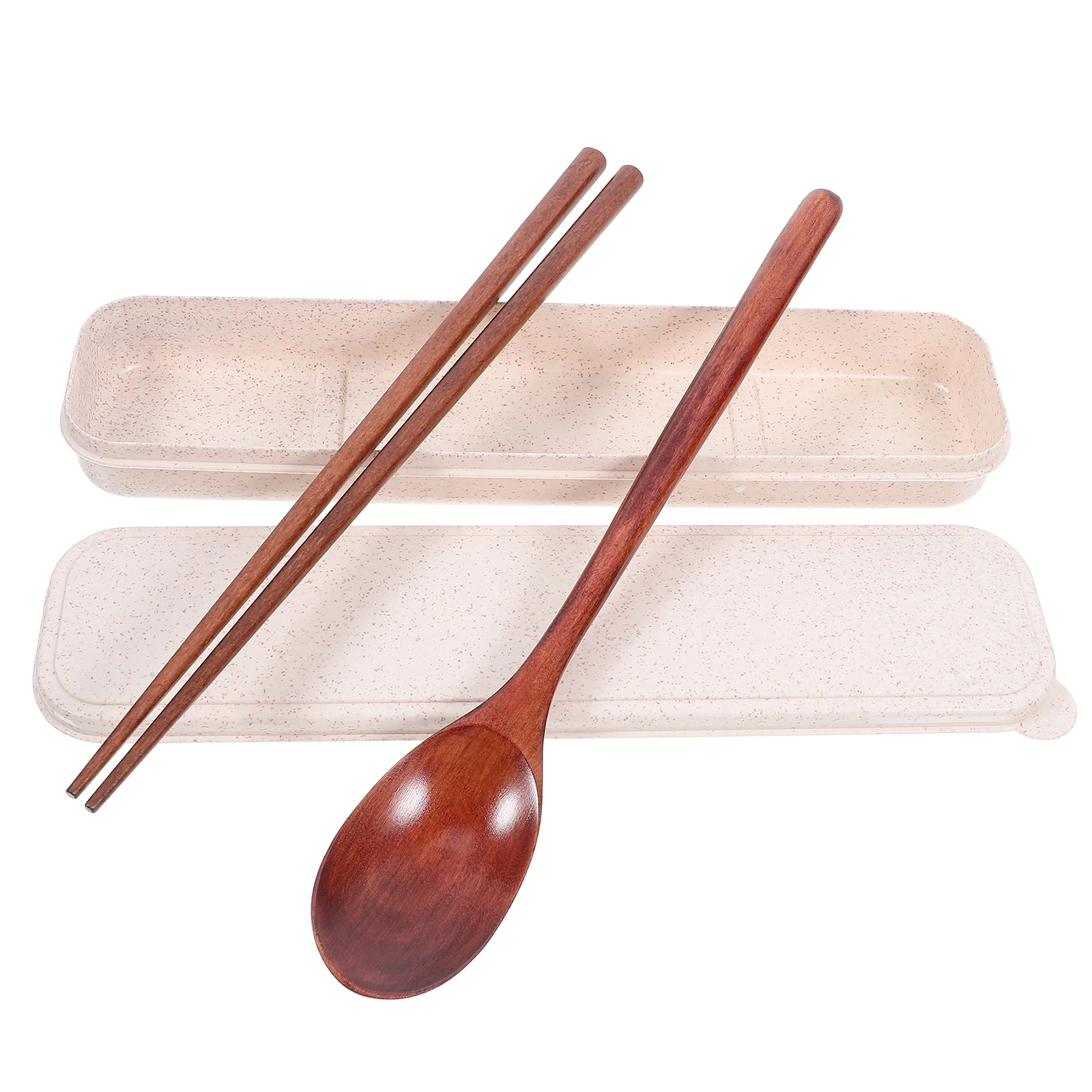 Premium Nanmu Wood Cutlery Set 23.5cm Portable Chopsticks Spoon Korean Style Lightweight Outdoor Tableware Travel School Picnic
Premium Nanmu Wood Cutlery Set 23.5cm Portable Chopsticks Spoon Korean Style Lightweight Outdoor Tableware Travel School Picnic