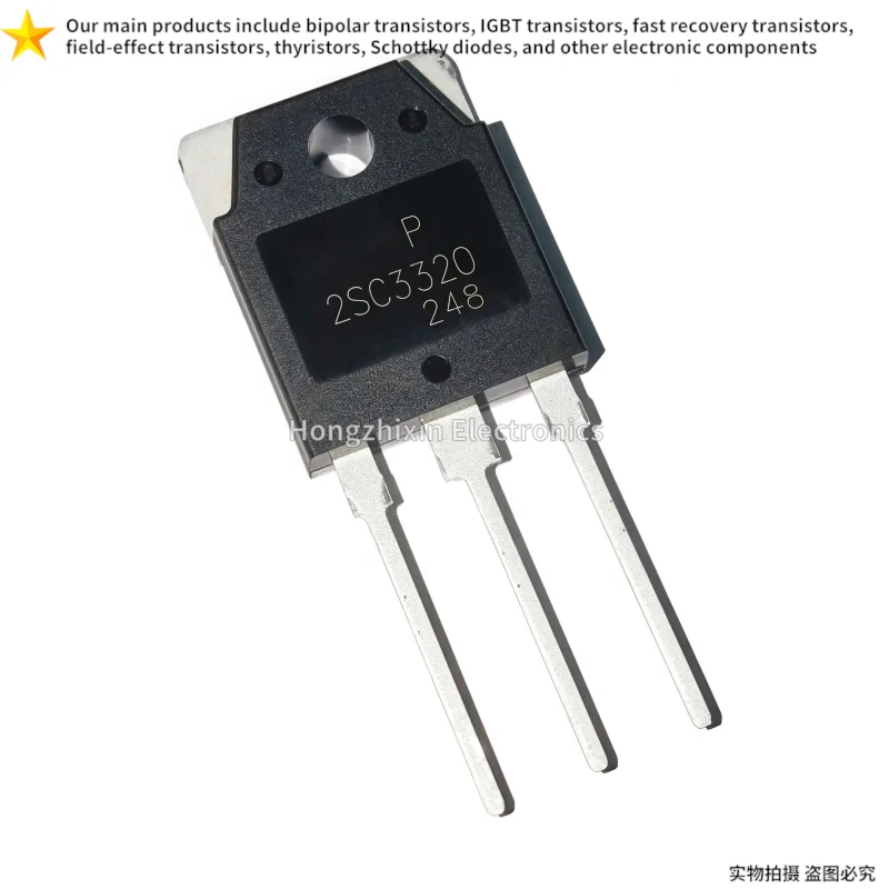 2SC3320 10PCS high quality C3320 3320 15A500V TO-3P High-power transistor
2SC3320 10PCS high quality C3320 3320 15A500V TO-3P High-power transistor