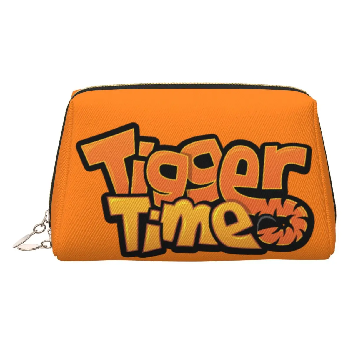 Custom Tigger Time Logo Toiletry Bag for Women Cosmetic Makeup Organizer Lady Beauty Storage Dopp Kit Box 
Custom Tigger Time Logo Toiletry Bag for Women Cosmetic Makeup Organizer Lady Beauty Storage Dopp Kit Box