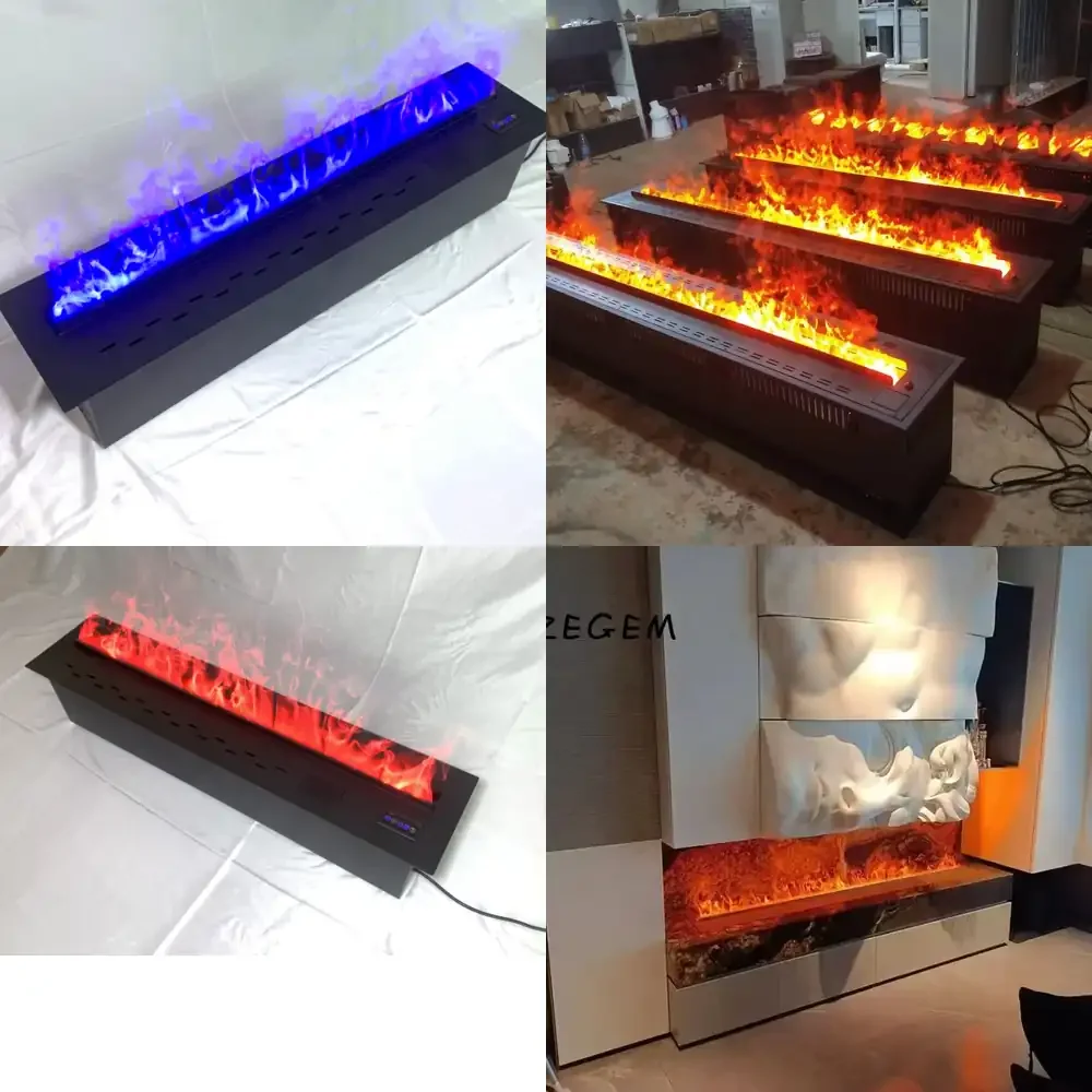 Красивый современный электрический 3D-камин с эффектом водяного тумана, 1500 мм, LED-дисплей, пульт ДУ, для скрытого монтажа (Австралия)
Красивый современный электрический 3D-камин с эффектом водяного тумана, 1500 мм, LED-дисплей, пульт ДУ, для скрытого монтажа (Австралия)