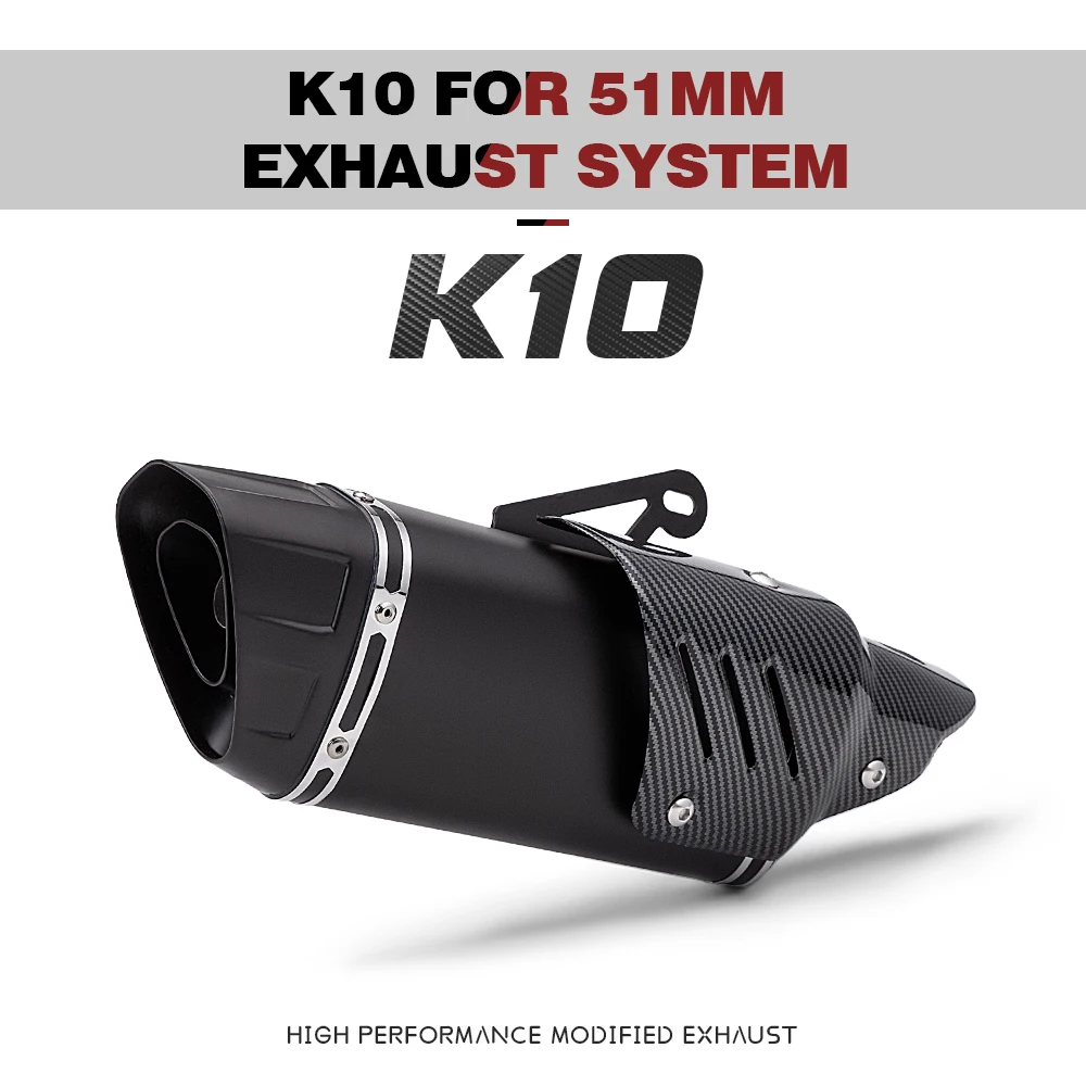 51mm Universal Motorcycle Exhaust Escape Pipe Scooter For fz6 pcx125 R1 R3 R6 Tmax560 Tmax530 MT07 MT09 700
51mm Universal Motorcycle Exhaust Escape Pipe Scooter For fz6 pcx125 R1 R3 R6 Tmax560 Tmax530 MT07 MT09 700