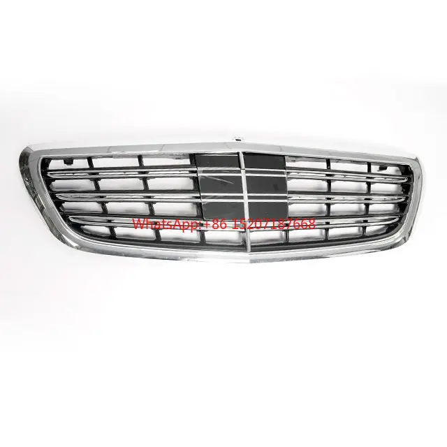 Chrome Grille For Mercedes Benz S Class W222 2013 ABS Material Front Bumper Grilles Bodykit
Chrome Grille For Mercedes Benz S Class W222 2013 ABS Material Front Bumper Grilles Bodykit