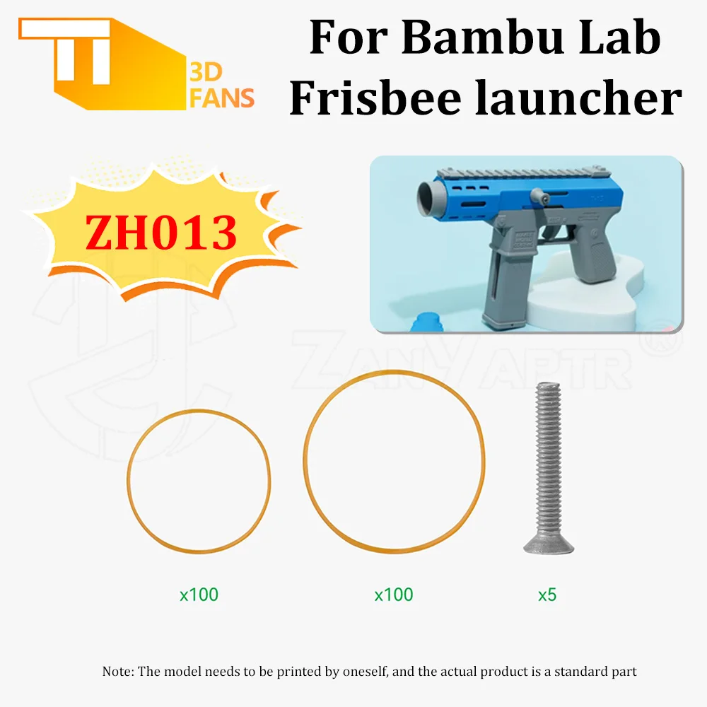 Для Bambu Lab Frisbee пусковая установка ZH013 DIY креативная модель компоненты TEC-9 дисковый шутер 3D принтер
Для Bambu Lab Frisbee пусковая установка ZH013 DIY креативная модель компоненты TEC-9 дисковый шутер 3D принтер