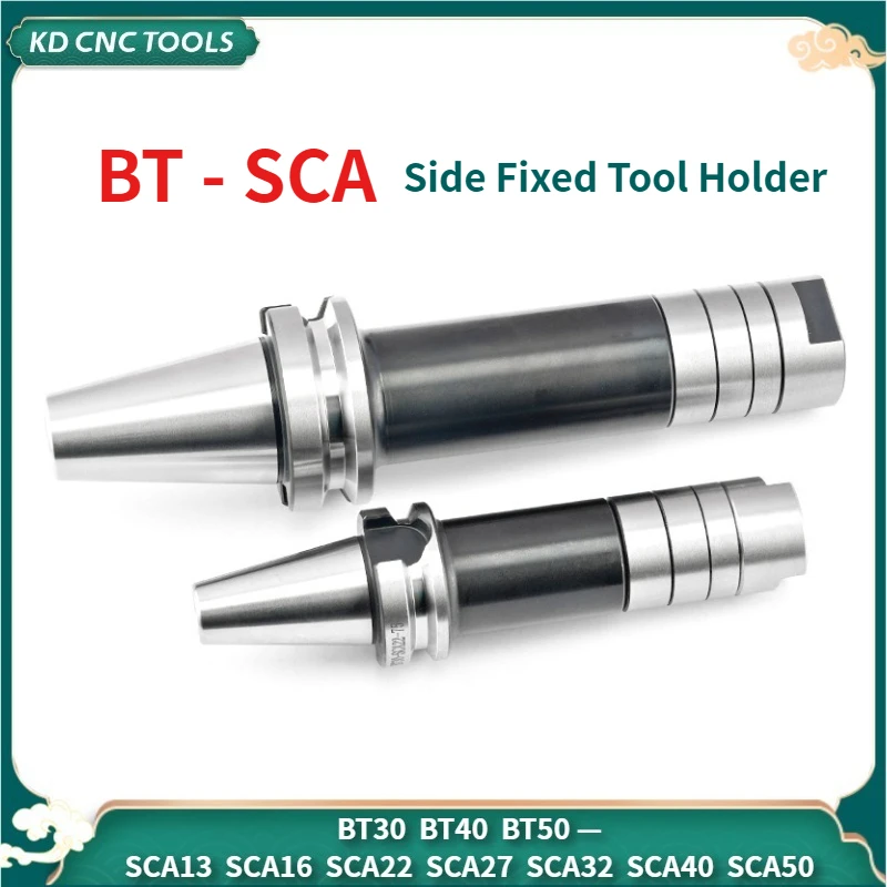 BT-SCA Side Milling Tool Holder For 3-sided Edge Milling Cutter Saw Blade Milling Cutter BT30/BT40/BT50-SCA13/16/22/27/32/40/50
BT-SCA Side Milling Tool Holder For 3-sided Edge Milling Cutter Saw Blade Milling Cutter BT30/BT40/BT50-SCA13/16/22/27/32/40/50