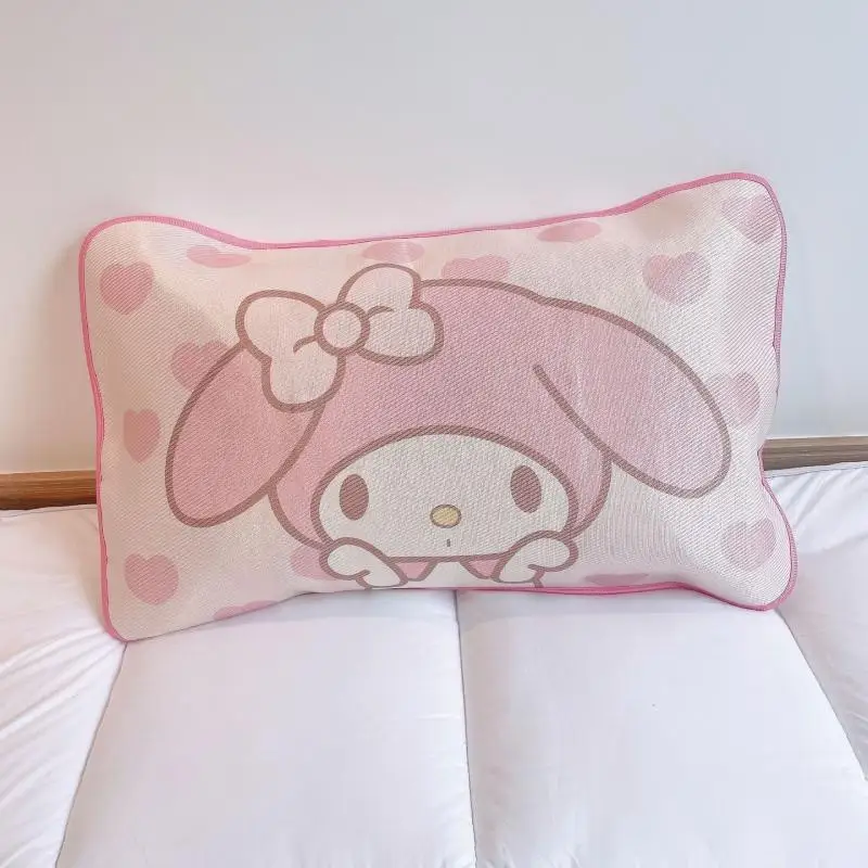 Sanrio Hellokitty Mymelody Kuromi Cinnamoroll Kawaii Summer Cartoon Ice Silk Pillowcase Breathable Comfortable Cool Not Ice
Sanrio Hellokitty Mymelody Kuromi Cinnamoroll Kawaii Summer Cartoon Ice Silk Pillowcase Breathable Comfortable Cool Not Ice