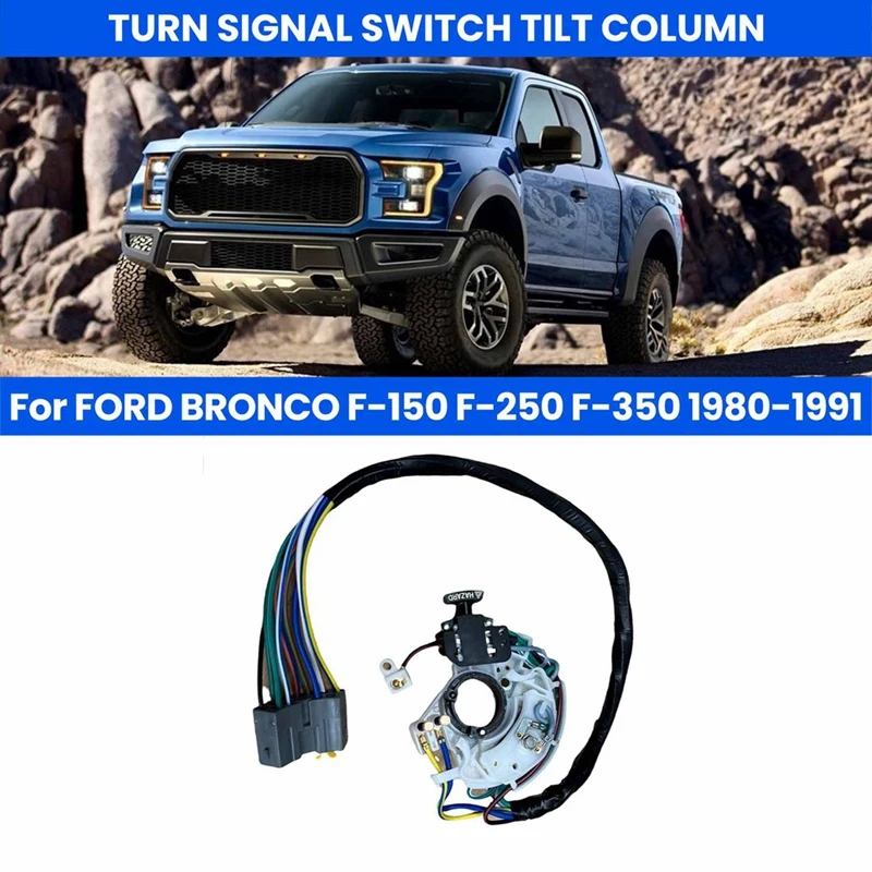 Автомобильный поворотный переключатель, наклонная колонка, подходит для FORD BRONCO F-150 1980-1991 дюйма, детали для E7TZ13341B
Автомобильный поворотный переключатель, наклонная колонка, подходит для FORD BRONCO F-150 1980-1991 дюйма, детали для E7TZ13341B