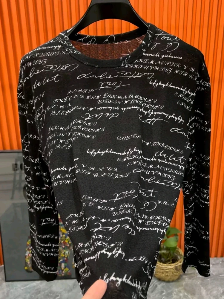 High Quali Men's Summer Faionable Sun Protection T-irt Versatile Luxury Sensation ort Sve round Ne Neline
High Quali Men's Summer Faionable Sun Protection T-irt Versatile Luxury Sensation ort Sve round Ne Neline