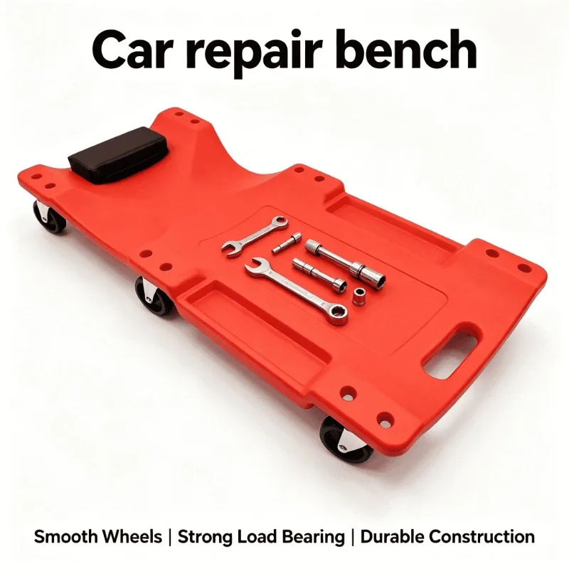 Car Mechanic Creeper Board Foldable Heavy Duty Low Profile Rolling Adjustable Headrest 6 Swivel PU Wheels Car Repair Creeper
Car Mechanic Creeper Board Foldable Heavy Duty Low Profile Rolling Adjustable Headrest 6 Swivel PU Wheels Car Repair Creeper