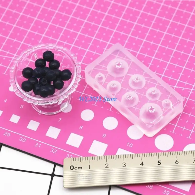 G5GC Blueberry Silicone Molds Fondant Cake Decorating Molds Chocolate Candy Making Mold Micro Fruit Shaped Clay Mold
G5GC Blueberry Silicone Molds Fondant Cake Decorating Molds Chocolate Candy Making Mold Micro Fruit Shaped Clay Mold