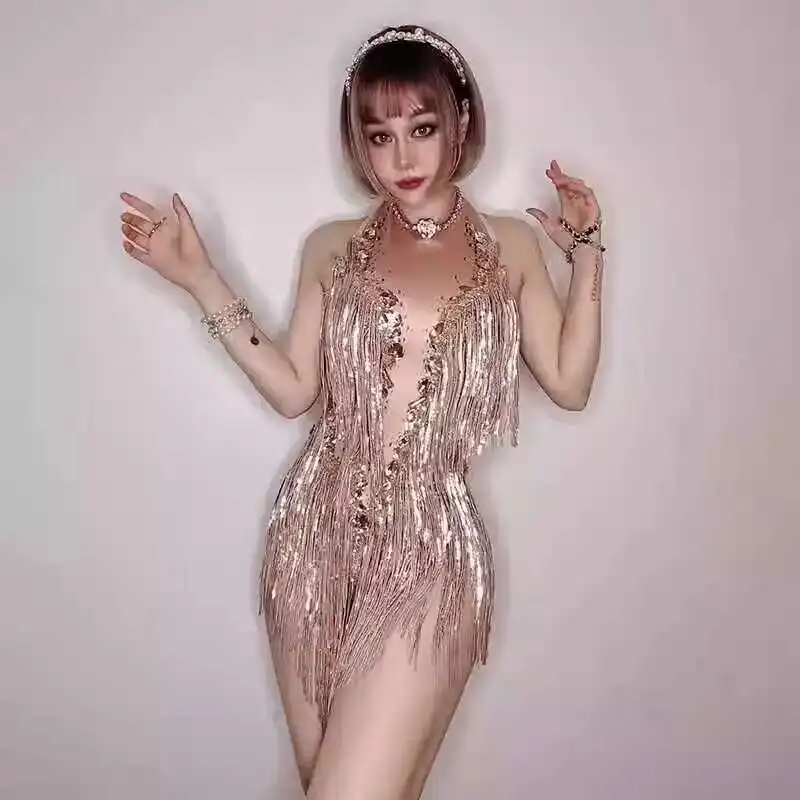 Party Tassel Jazz Dance Performance Costume Latin Dance Costume DS Dance Performance Costume Bar Gogo Dress
Party Tassel Jazz Dance Performance Costume Latin Dance Costume DS Dance Performance Costume Bar Gogo Dress