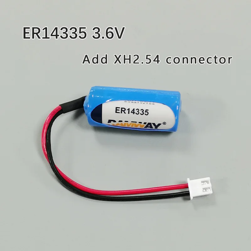 ER14335 adds XH2.54-2P connector with 3.6V non rechargeable lithium battery for wireless temperature and humidity collector
ER14335 adds XH2.54-2P connector with 3.6V non rechargeable lithium battery for wireless temperature and humidity collector