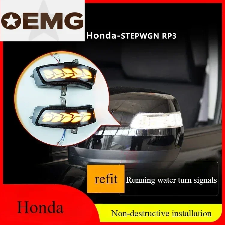 For Honda Buwei STEPWGN-RP3 rearview mirror, running water turn signals, a touch of blue daytime running lights, dragon scales
For Honda Buwei STEPWGN-RP3 rearview mirror, running water turn signals, a touch of blue daytime running lights, dragon scales