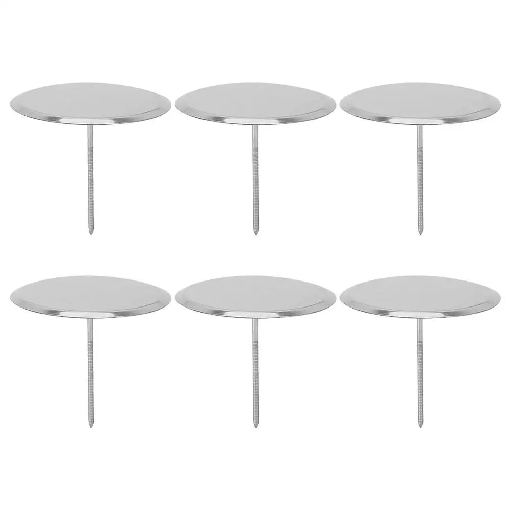 6pcs Nails Stainless Steel Cake Flower Nail Baking Decor Piping Tools Reusable Easy Clean Cake Making Supplies
6pcs Nails Stainless Steel Cake Flower Nail Baking Decor Piping Tools Reusable Easy Clean Cake Making Supplies