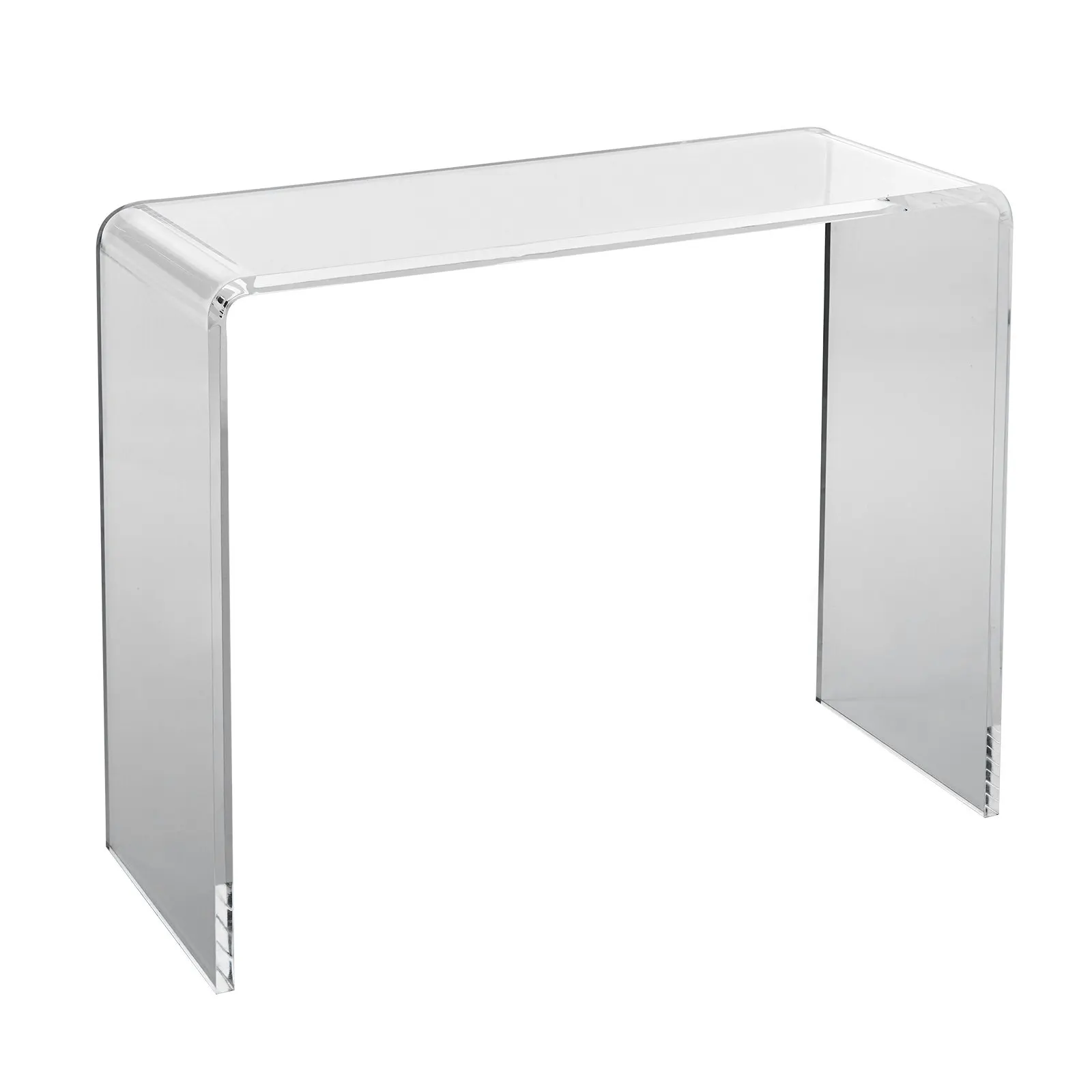 Acrylic Console Table, Clear Acrylic End Table, Transparent Acrylic Side Table 37.95x15x29.13 Inch, For Foyer, Living Room,
Acrylic Console Table, Clear Acrylic End Table, Transparent Acrylic Side Table 37.95x15x29.13 Inch, For Foyer, Living Room,