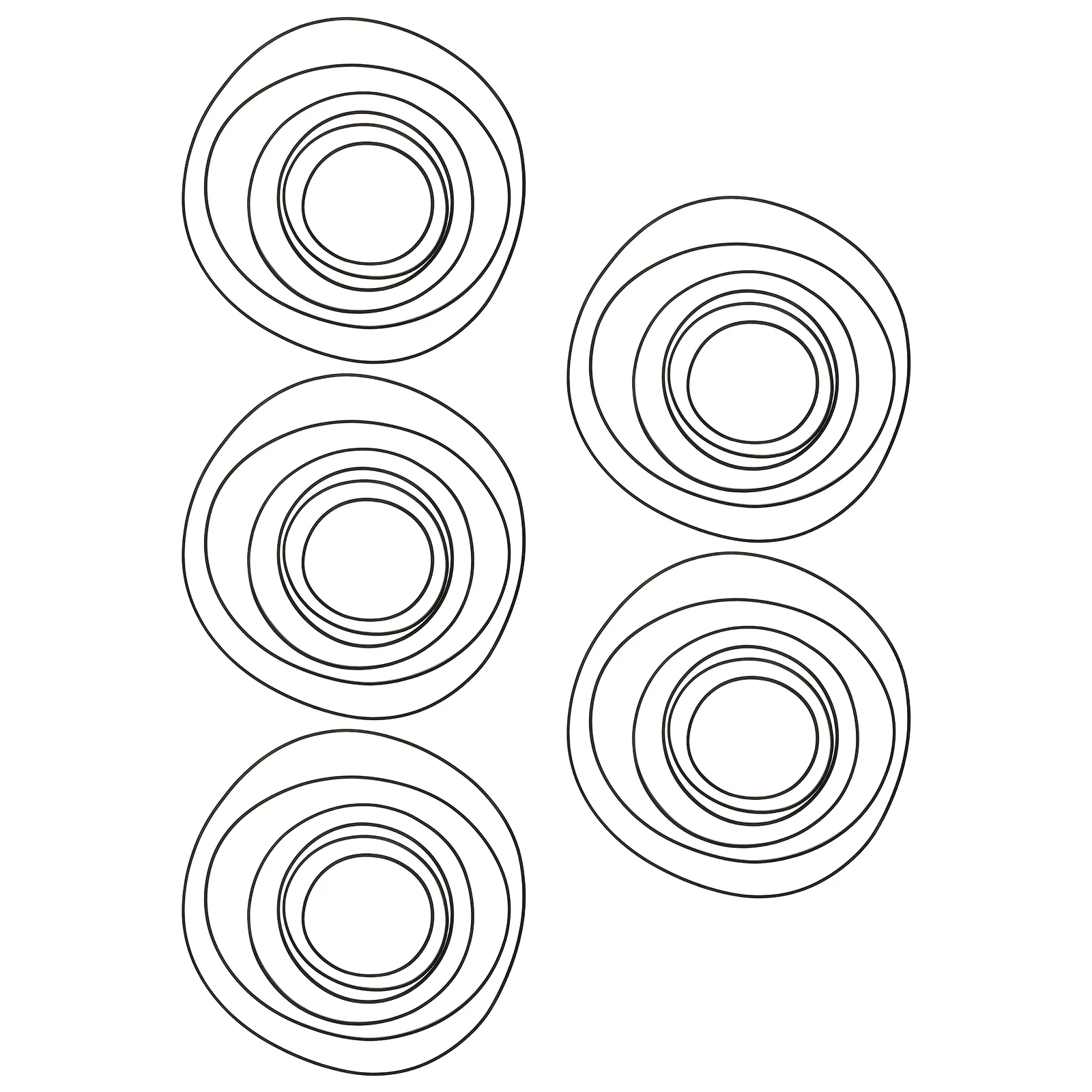 30pcs Cassette Recorder Rubber Belt Tape Machines Replacement Drive Belts Turntable Set Smooth Operation Noise Reduction Sturdy
30pcs Cassette Recorder Rubber Belt Tape Machines Replacement Drive Belts Turntable Set Smooth Operation Noise Reduction Sturdy