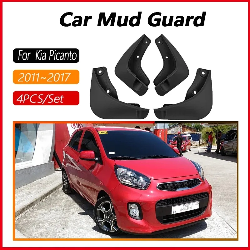 Car Mud Flaps for Picanto 2011 ~ 2017 Morning TA Anti-scratch Fenders Antifreeze Mudguards Splash Mudflaps Cars Accessories
Car Mud Flaps for Picanto 2011 ~ 2017 Morning TA Anti-scratch Fenders Antifreeze Mudguards Splash Mudflaps Cars Accessories