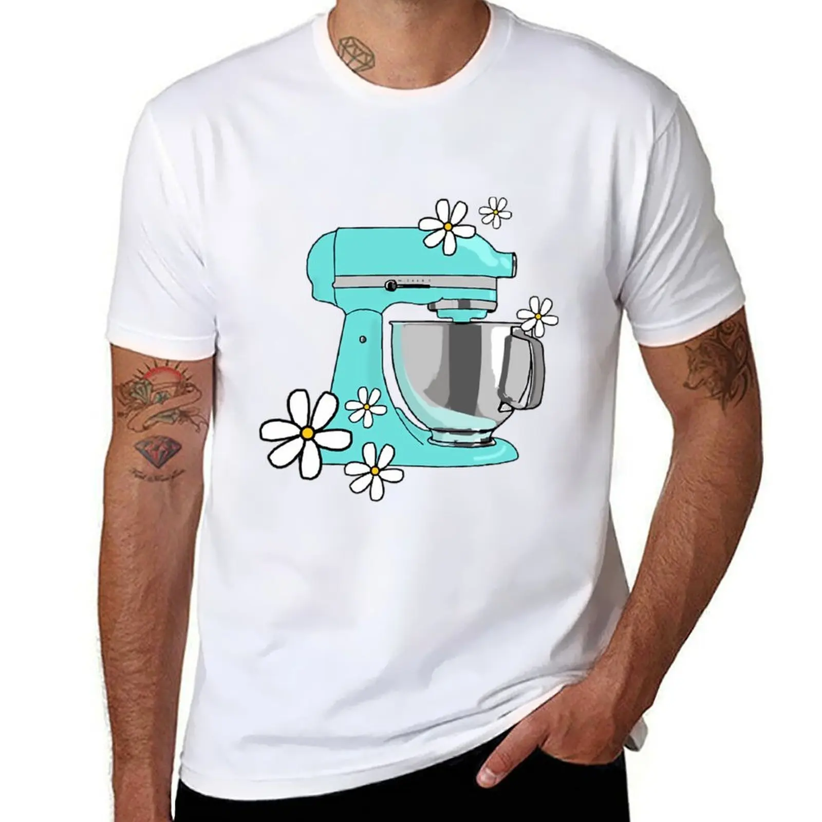 Kitchen mixer with flowers \t \t T-Shirt man graphic t shirt anime t shirts oversize T-Shirt
Kitchen mixer with flowers \t \t T-Shirt man graphic t shirt anime t shirts oversize T-Shirt