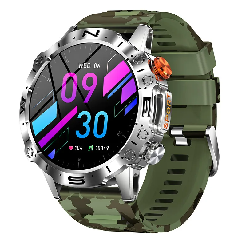 K59 Sports Smartwatch Men 1.43 Inch AMOLED Screen Integrated Zinc Alloy Exquisite Design BT Calls IP67 Waterproof Montion Track
K59 Sports Smartwatch Men 1.43 Inch AMOLED Screen Integrated Zinc Alloy Exquisite Design BT Calls IP67 Waterproof Montion Track