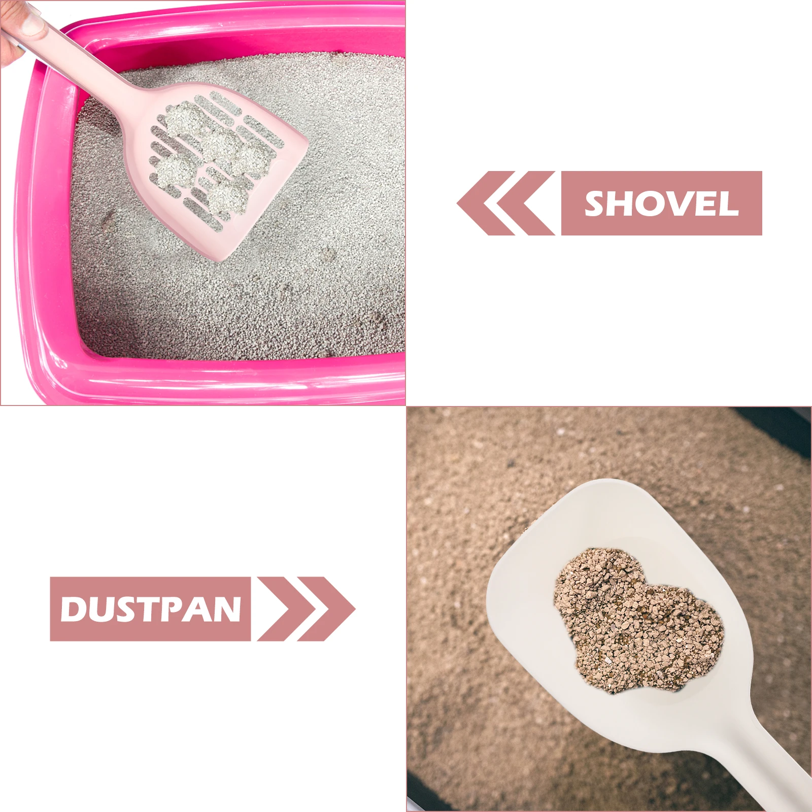 1 Set Scoop Set Large Capacity Reusable Scooper Durable Plastic Shovel Pet Supplies Sand Scooper Cat Poop Scoops Cleaning Shovel
1 Set Scoop Set Large Capacity Reusable Scooper Durable Plastic Shovel Pet Supplies Sand Scooper Cat Poop Scoops Cleaning Shovel