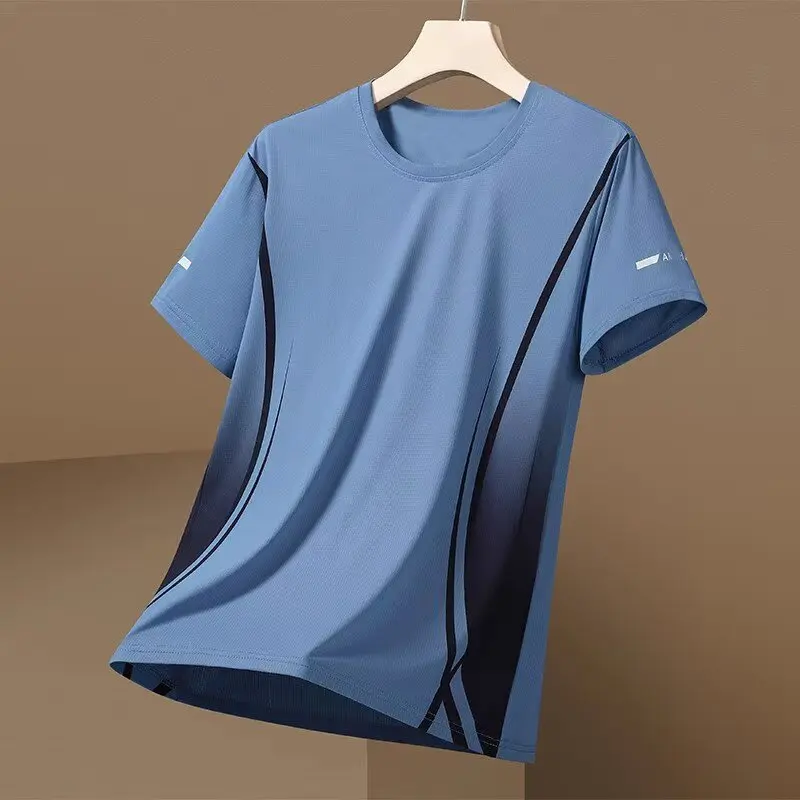 Summer Thin Ice Silk ort Sve T-irt Women's Breathable Me Qui Dry Sports Top Slim Fit Large Size Cool Feeling Clothes
Summer Thin Ice Silk ort Sve T-irt Women's Breathable Me Qui Dry Sports Top Slim Fit Large Size Cool Feeling Clothes