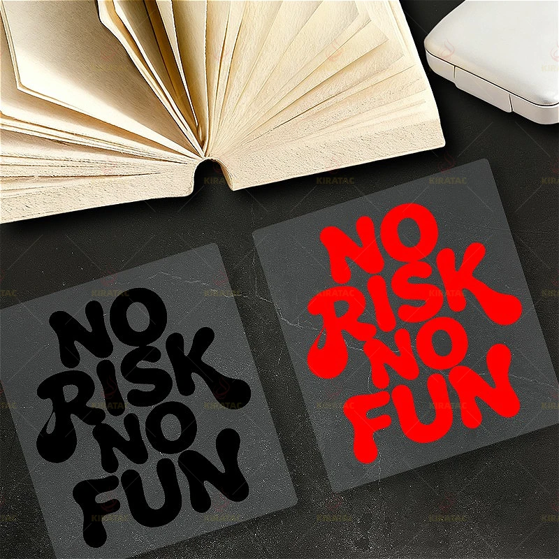 No Risk No Fun Quote Waterproof Vinyl Sticker Self Adhesive Decal for Car Motorcycle Bike Helmet Laptop
No Risk No Fun Quote Waterproof Vinyl Sticker Self Adhesive Decal for Car Motorcycle Bike Helmet Laptop