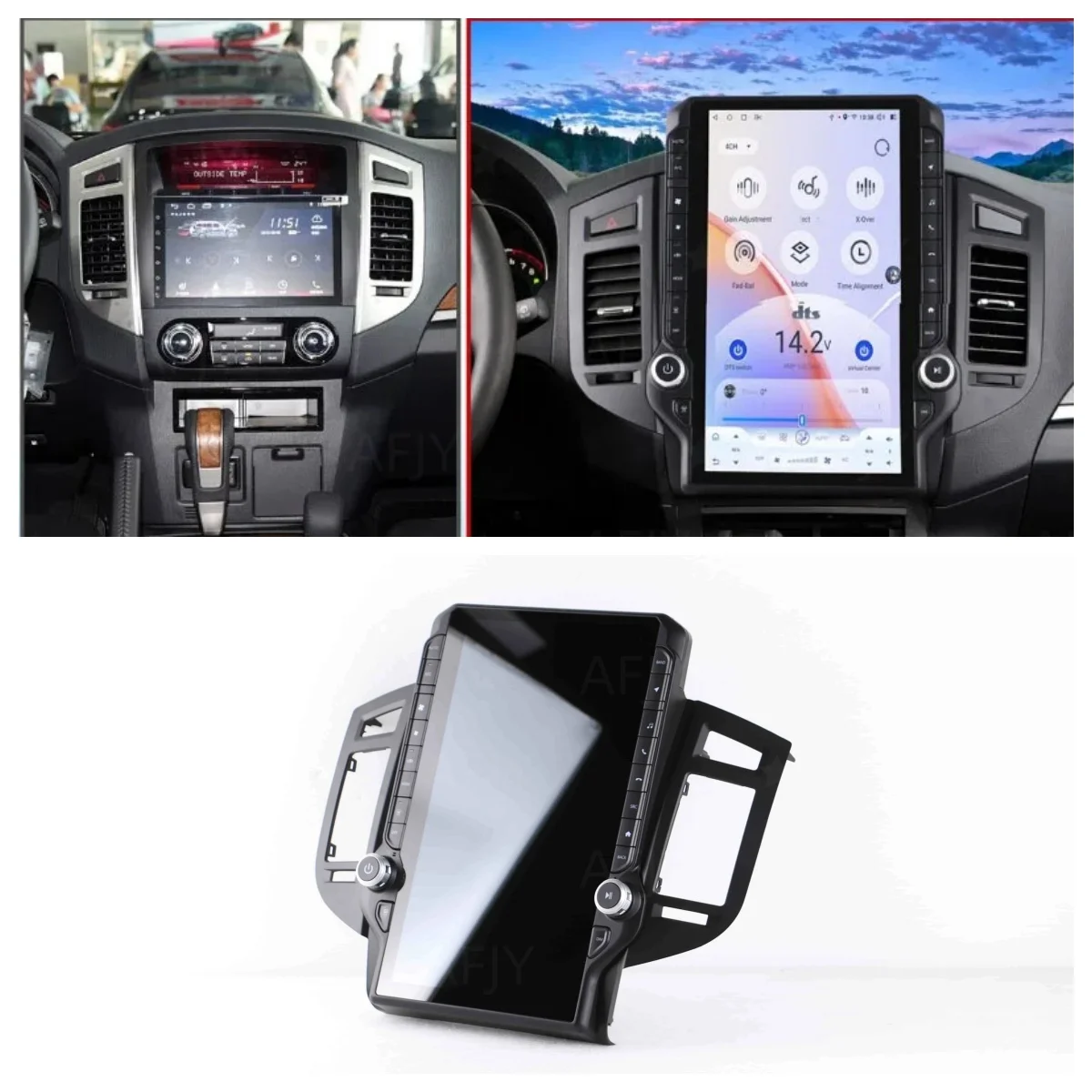 14.5'' Автомагнитола для Mitsubishi Pajero V73/93/97 2007-2020, мультимедийная система Android с GPS, беспроводным CarPlay, сенсорным экраном и стереофоническим головным устройством
14.5'' Автомагнитола для Mitsubishi Pajero V73/93/97 2007-2020, мультимедийная система Android с GPS, беспроводным CarPlay, сенсорным экраном и стереофоническим головным устройством