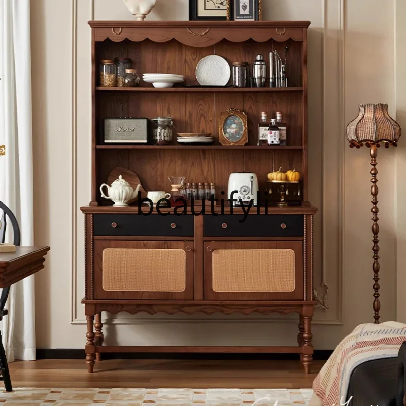 xzzMedieval solid wood dining side cabinet storage French retro storage living room storage cabinet
xzzMedieval solid wood dining side cabinet storage French retro storage living room storage cabinet