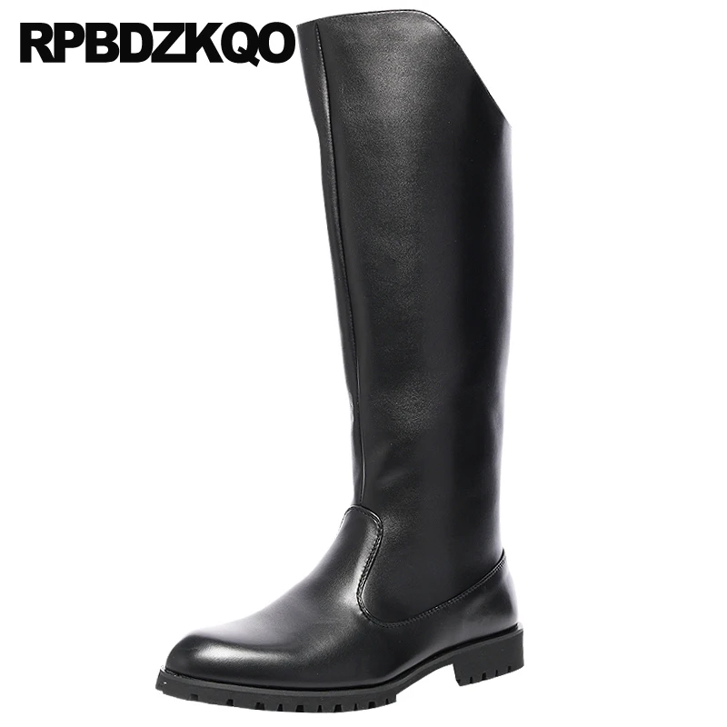 Plus Size Black Riding Waterproof 2021 Mens Leather Tall Boots Fall Autumn Designer Knee High Zipper British Style Shoes Big
Plus Size Black Riding Waterproof 2021 Mens Leather Tall Boots Fall Autumn Designer Knee High Zipper British Style Shoes Big