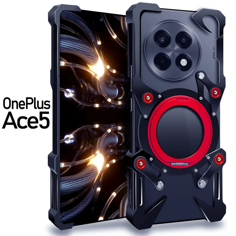 OnePlus 13 T Ace 5 pro Aluminum Armor Metal Frame Bumper Rimless 360 Degree Rotation Stand Shell Back Case Cover
OnePlus 13 T Ace 5 pro Aluminum Armor Metal Frame Bumper Rimless 360 Degree Rotation Stand Shell Back Case Cover