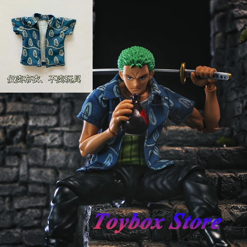 (Only T-shirt ) 1/12 Anime Boy Zoro Soldier Mini Blue Print T-shirt Top Clothes Accessory Toys For 6" Shf Man Figure Decoration
(Only T-shirt ) 1/12 Anime Boy Zoro Soldier Mini Blue Print T-shirt Top Clothes Accessory Toys For 6" Shf Man Figure Decoration