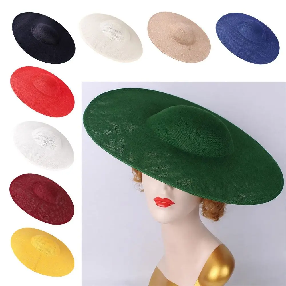Fashion New Fascinators Base Big Hair Accessories Hat with Clip DIY 40cm Women Wedding Headpiece for Cap Supplies
Fashion New Fascinators Base Big Hair Accessories Hat with Clip DIY 40cm Women Wedding Headpiece for Cap Supplies