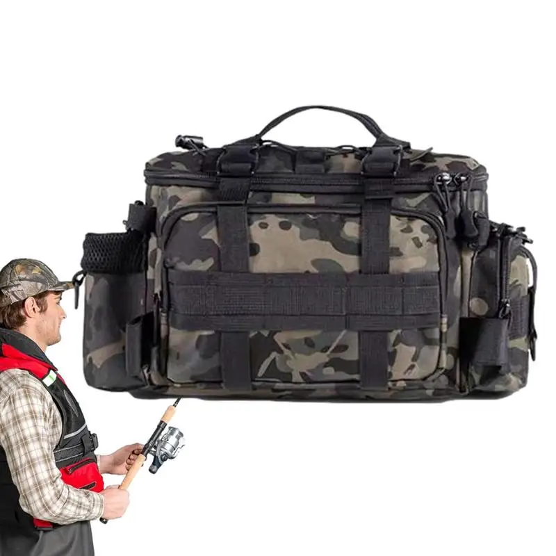 Fishing Tackle Bag Tackle Storage Crossbody Sling Bag For Fishing Oxford Fabric Shoulder Fishing Bag For Weights Lures Hooks
Fishing Tackle Bag Tackle Storage Crossbody Sling Bag For Fishing Oxford Fabric Shoulder Fishing Bag For Weights Lures Hooks
