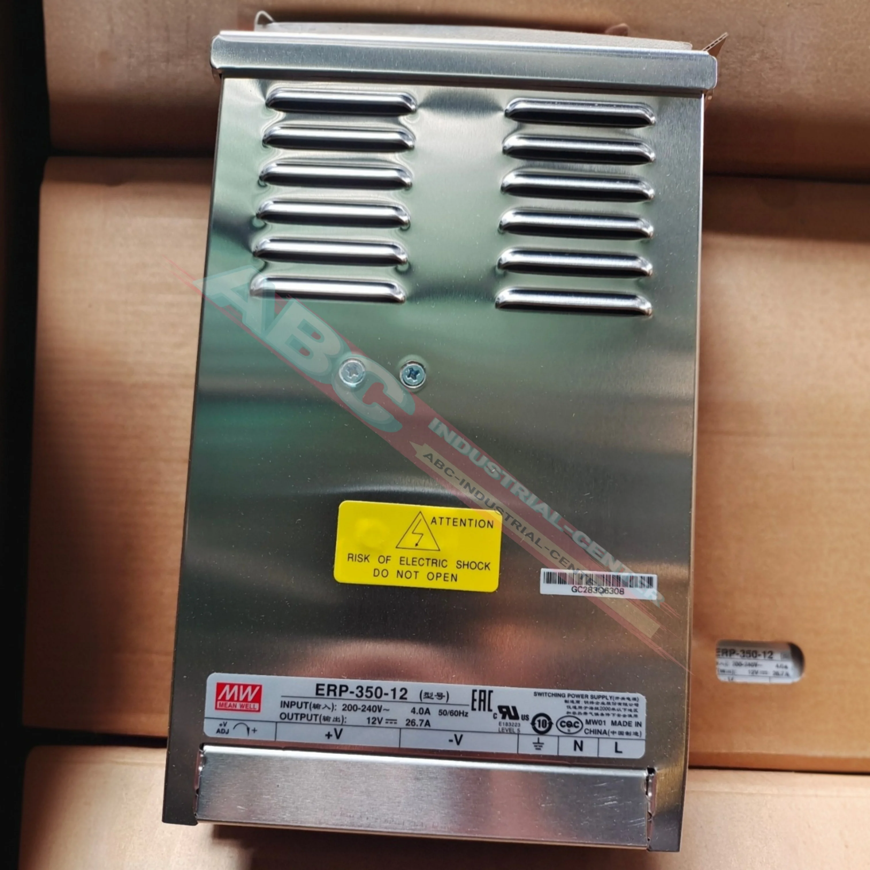 ERP-350-12 | 12V ERP-350-36 | 36V Brand New ERP-350-48 | 48V Switch Power Supply
ERP-350-12 | 12V ERP-350-36 | 36V Brand New ERP-350-48 | 48V Switch Power Supply