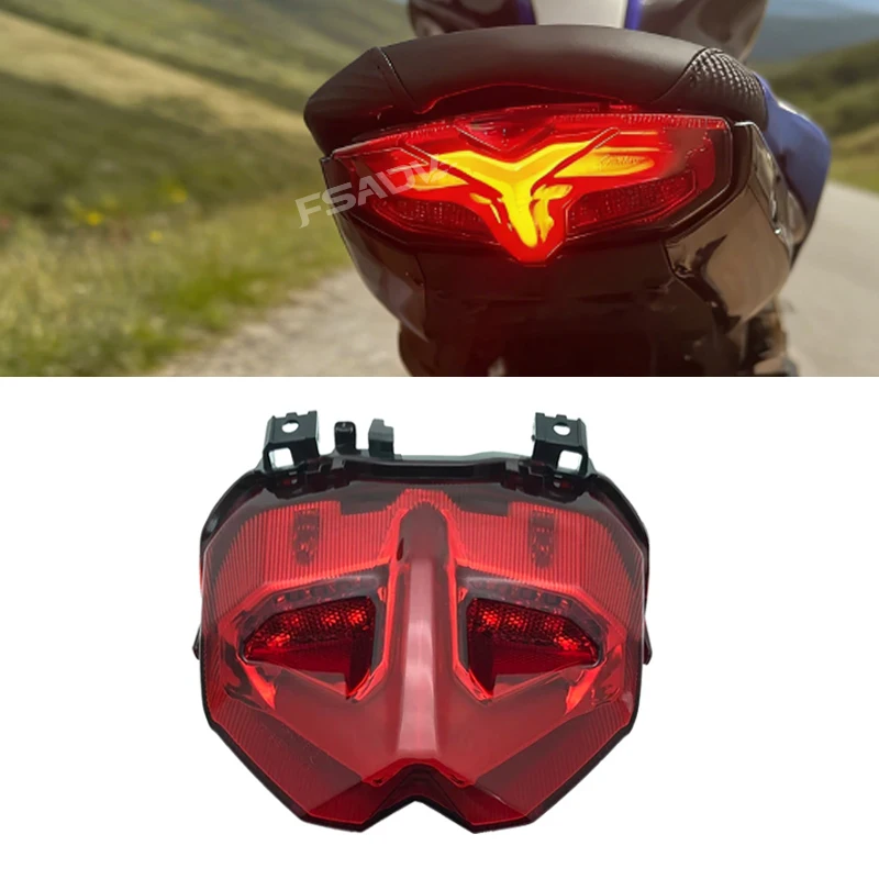 Интегрированные задние фонари с функцией стоп-сигнала и указателя поворота, светодиодные задние фонари для мотоцикла YAMAHA MT-09 MT09 MT 09 2021-2023, аксессуары для мотоциклов
Интегрированные задние фонари с функцией стоп-сигнала и указателя поворота, светодиодные задние фонари для мотоцикла YAMAHA MT-09 MT09 MT 09 2021-2023, аксессуары для мотоциклов