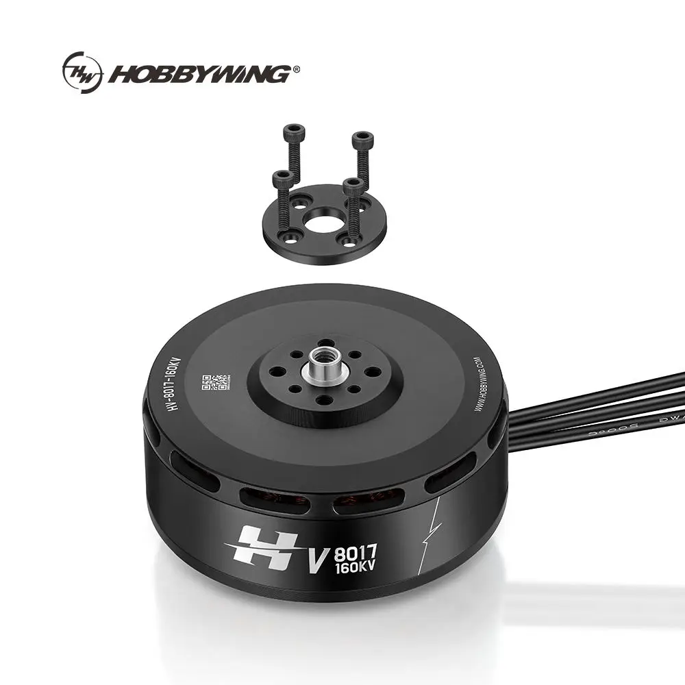 Hobbywing V8017 Fixed Wing Brushless Electric Motor 12S 130A Takeoff Weight of VTOL 28~40kg UAV Drones Accessories
Hobbywing V8017 Fixed Wing Brushless Electric Motor 12S 130A Takeoff Weight of VTOL 28~40kg UAV Drones Accessories