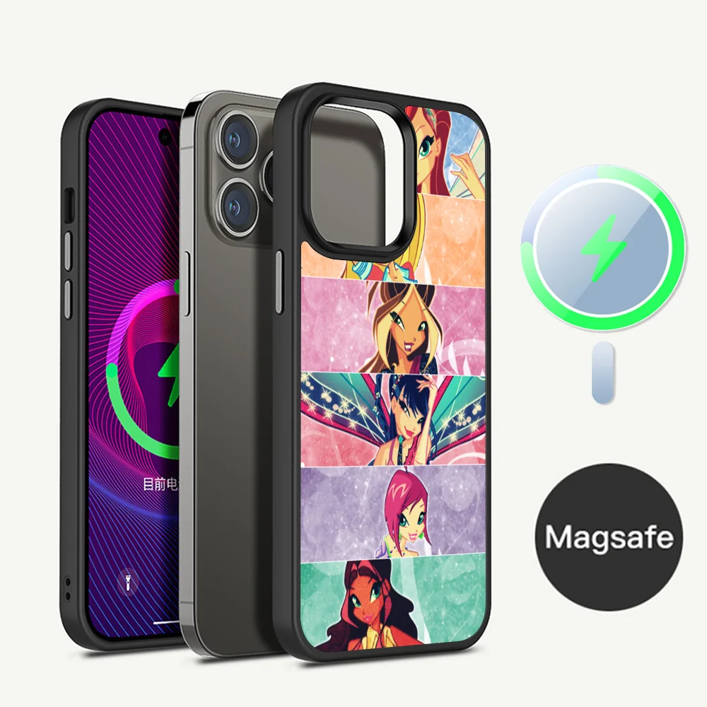 Girl W-Winx Clubs Cover For IPhone 15 Pro Max Case 14 Plus 13 12 11 Magesafe Magnetic Wireless Charge Cover
Girl W-Winx Clubs Cover For IPhone 15 Pro Max Case 14 Plus 13 12 11 Magesafe Magnetic Wireless Charge Cover