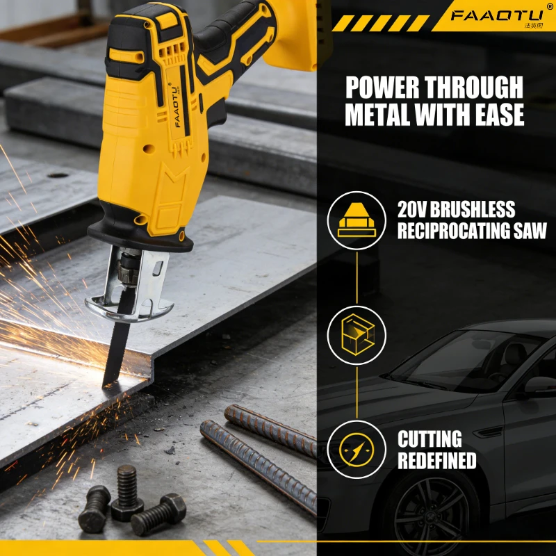 FAAOTU Brushless Cordless Reciprocating Saw, Same Tough Reliability & Performance as DW Suitable for DW battery NO battery
FAAOTU Brushless Cordless Reciprocating Saw, Same Tough Reliability & Performance as DW Suitable for DW battery NO battery