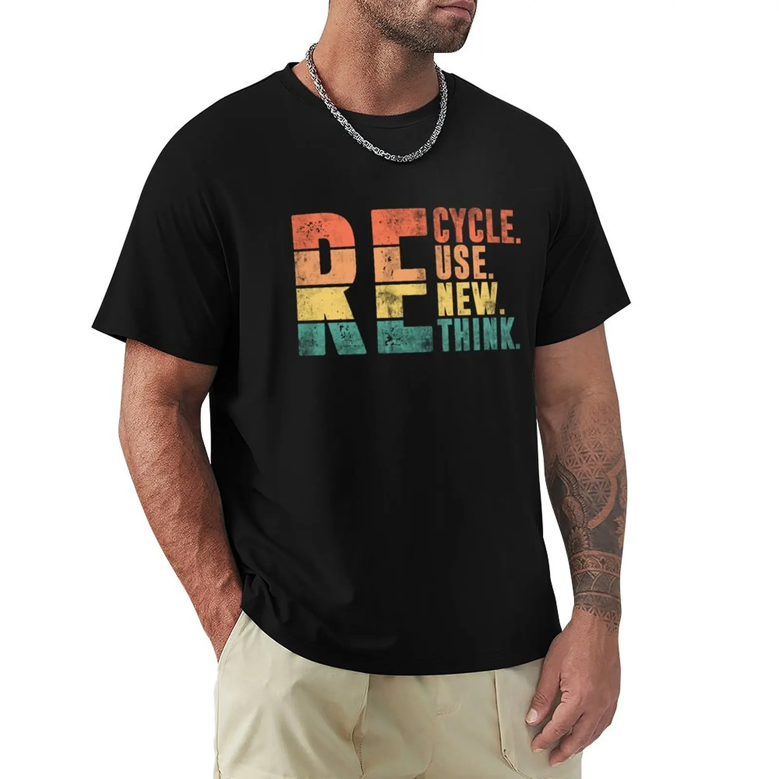 Recycle Reuse Renew Rethink Graphic Vintage Retro T-Shirt Lightweight Hiking T-Shirt
Recycle Reuse Renew Rethink Graphic Vintage Retro T-Shirt Lightweight Hiking T-Shirt