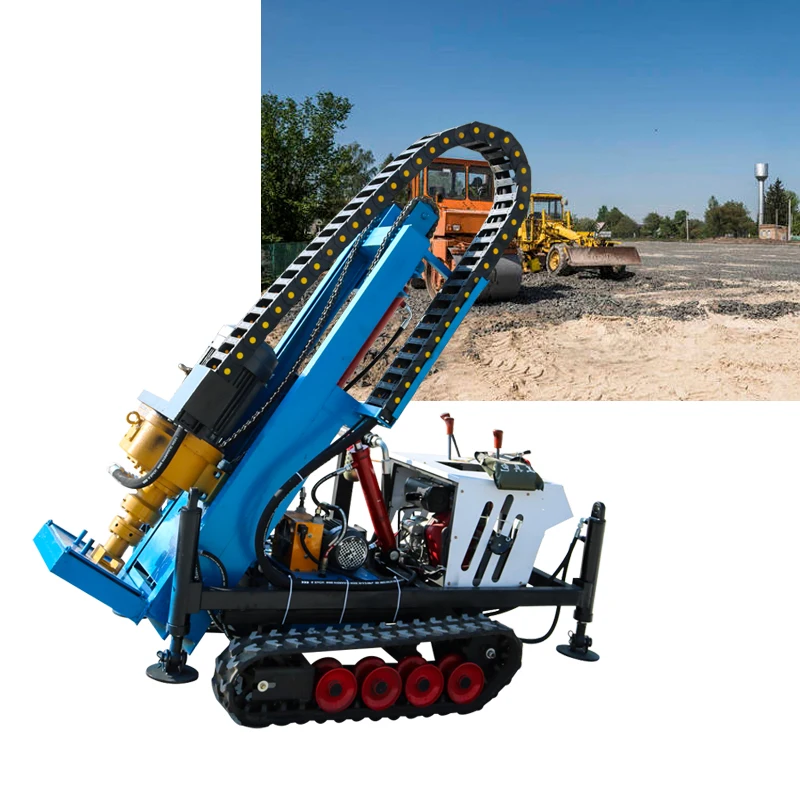 Efficient Portable Small Electric DTH Drilling Rig Rotating Water Well Drilling Rig
Efficient Portable Small Electric DTH Drilling Rig Rotating Water Well Drilling Rig