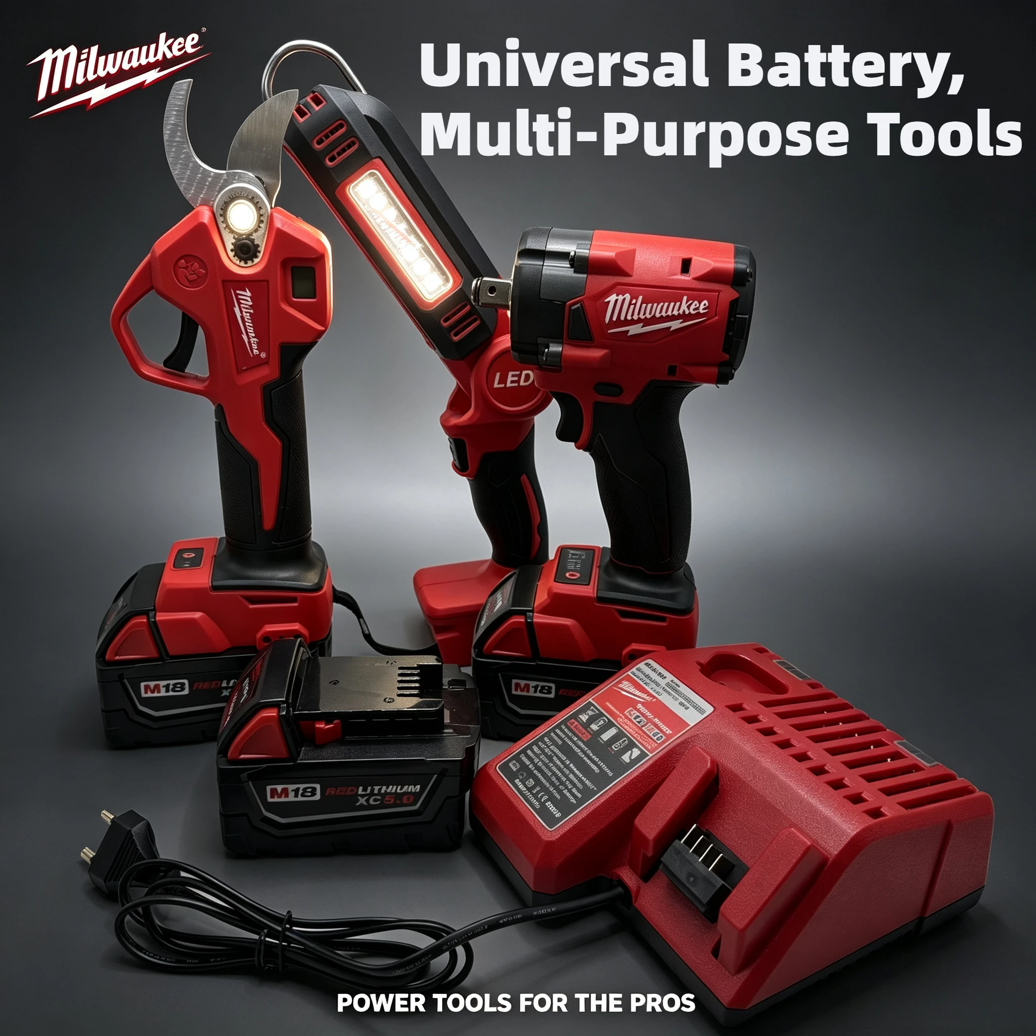 Premium M18 18V XC Battery, 5.0Ah 6.0Ah 8.0Ah 12Ah High Output Pack, Stable & Durable for Daily Cordless Tools
Premium M18 18V XC Battery, 5.0Ah 6.0Ah 8.0Ah 12Ah High Output Pack, Stable & Durable for Daily Cordless Tools