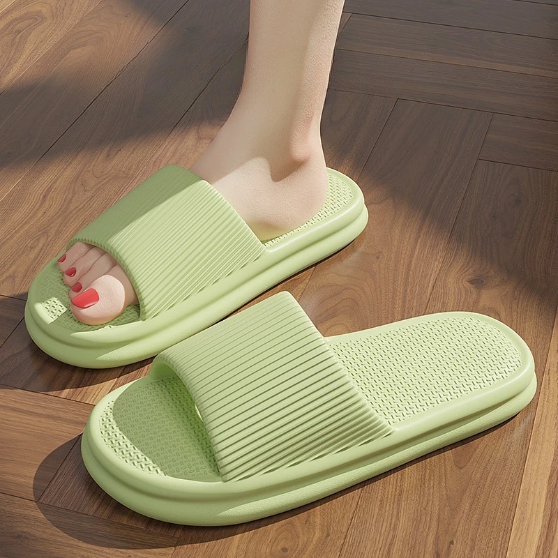 Summer Lovely Solid Color Home Slippers for Women Couples Shoes Men Non-slip EVA Bathroom Slides Females Concise Light Sandals
Summer Lovely Solid Color Home Slippers for Women Couples Shoes Men Non-slip EVA Bathroom Slides Females Concise Light Sandals