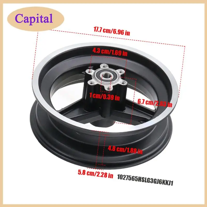 NEW For 10 inch Scooter 6 Hole 6.5 Inch Hub Rim Replace Accessories 10x2.70-6.5 & 255x70 70/65-6.5 85/65-6.5 Tubeless Wheel
NEW For 10 inch Scooter 6 Hole 6.5 Inch Hub Rim Replace Accessories 10x2.70-6.5 & 255x70 70/65-6.5 85/65-6.5 Tubeless Wheel