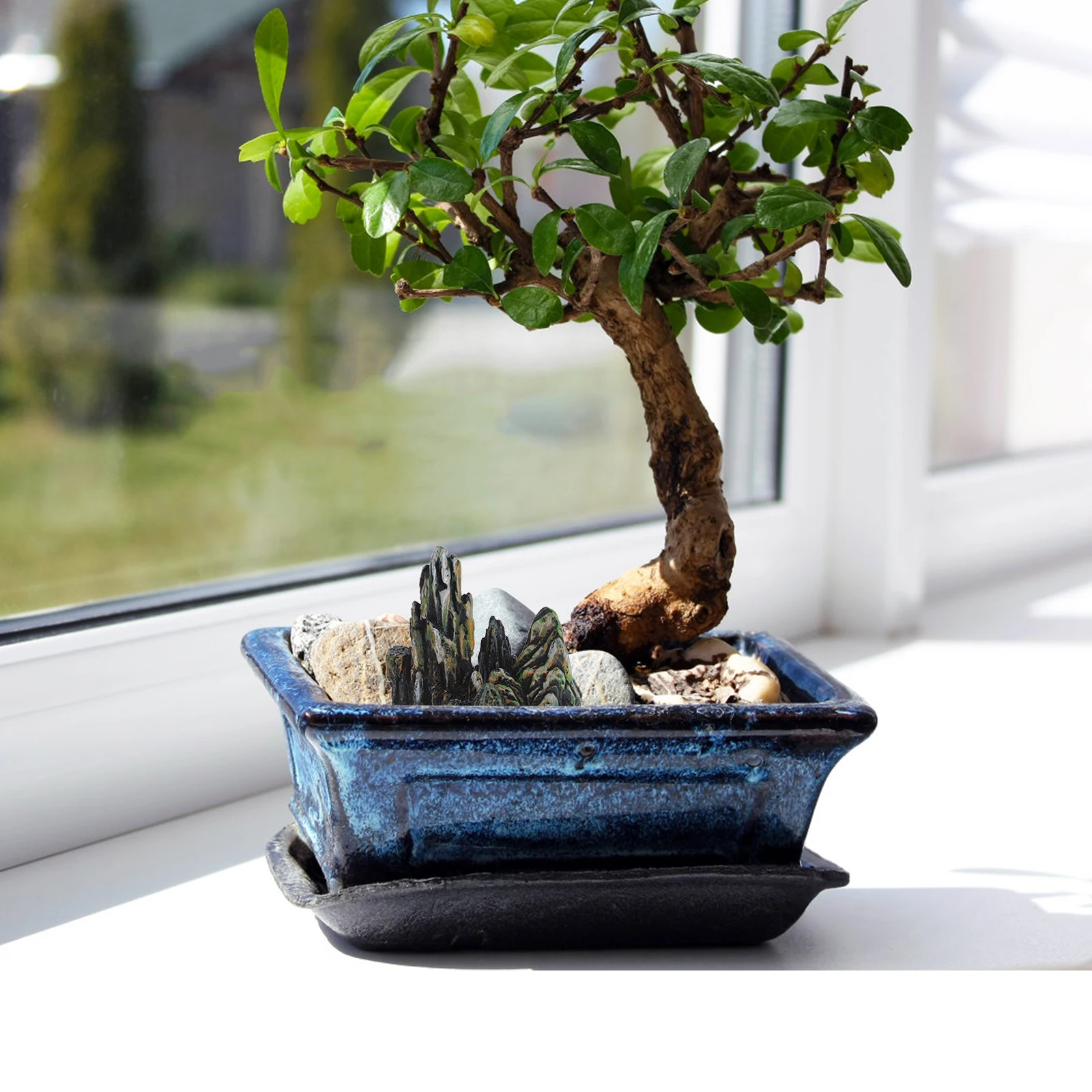 4 Pcs Miniature Bonsai Landscape Accessories Resin Crafts Terrarium Figurines Stone Micro Rock Garden Plastic Kit
4 Pcs Miniature Bonsai Landscape Accessories Resin Crafts Terrarium Figurines Stone Micro Rock Garden Plastic Kit