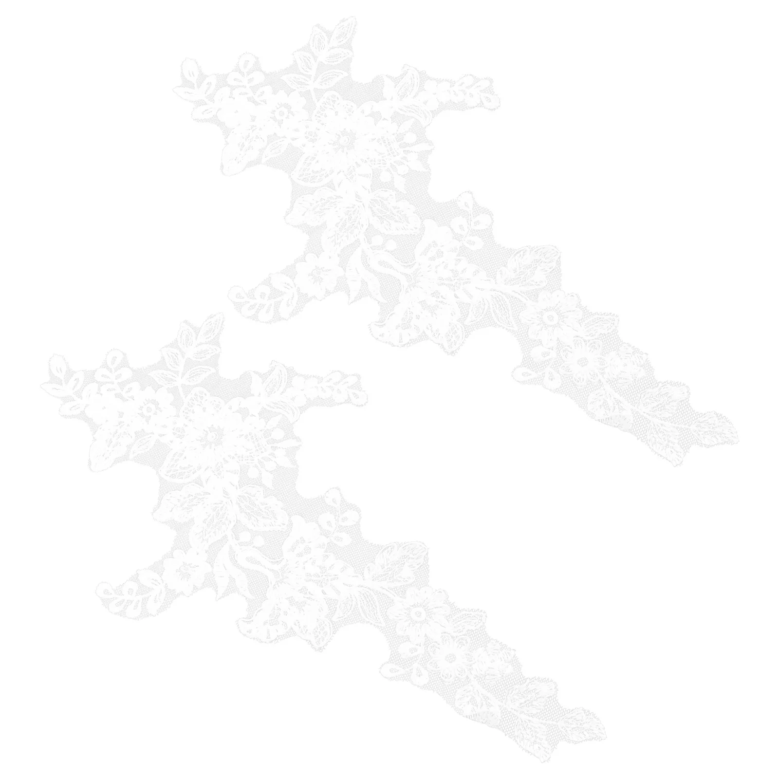 1Pair Leaf Flower Lace Applique Embellishment for Bridal Wedding Dress Elegant Embroidered Patches Decoration Clothes Bags Hats
1Pair Leaf Flower Lace Applique Embellishment for Bridal Wedding Dress Elegant Embroidered Patches Decoration Clothes Bags Hats