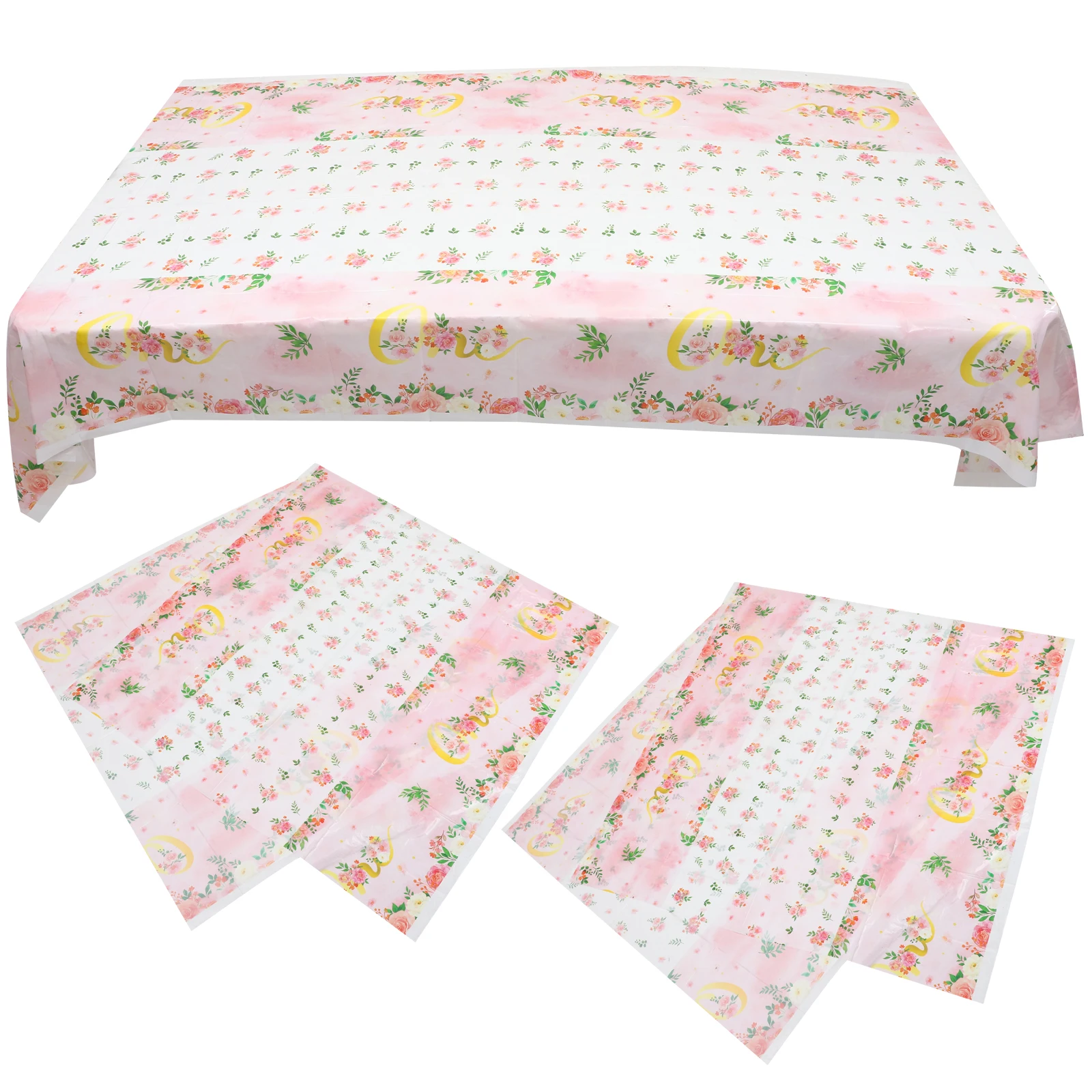 3pcs Birthday Tablecloth 137x274cm Reusable Plastic Kids Party Table Skirt Supplies Foldable Disposable PE Cover
3pcs Birthday Tablecloth 137x274cm Reusable Plastic Kids Party Table Skirt Supplies Foldable Disposable PE Cover