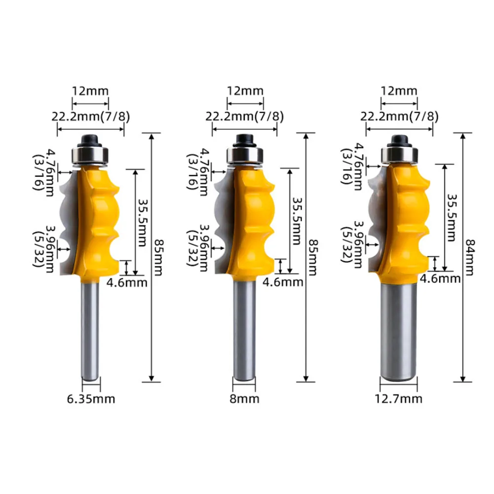1pc 1/4"/6mm/8mm Shank Bearing Router Bit Woodworking Edge Trimming Cutter Engraving Machine And Trimming Machine Accessories
1pc 1/4"/6mm/8mm Shank Bearing Router Bit Woodworking Edge Trimming Cutter Engraving Machine And Trimming Machine Accessories