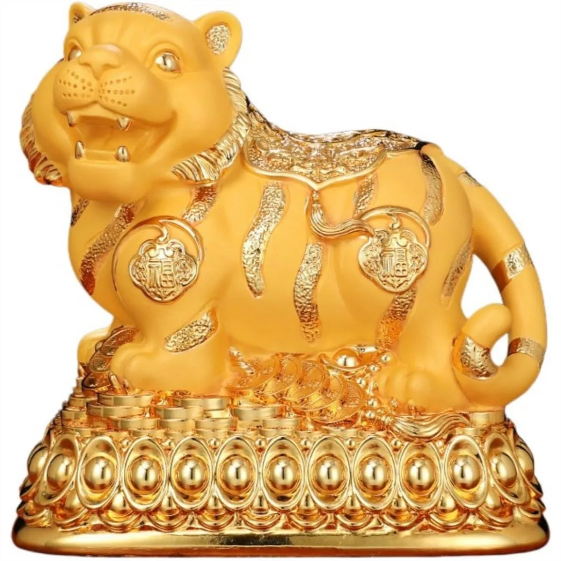 Golden Tiger Piggy Bank Large Only In Not Out Feng Shui Lucky Home Decor for Office Conference Room
Golden Tiger Piggy Bank Large Only In Not Out Feng Shui Lucky Home Decor for Office Conference Room