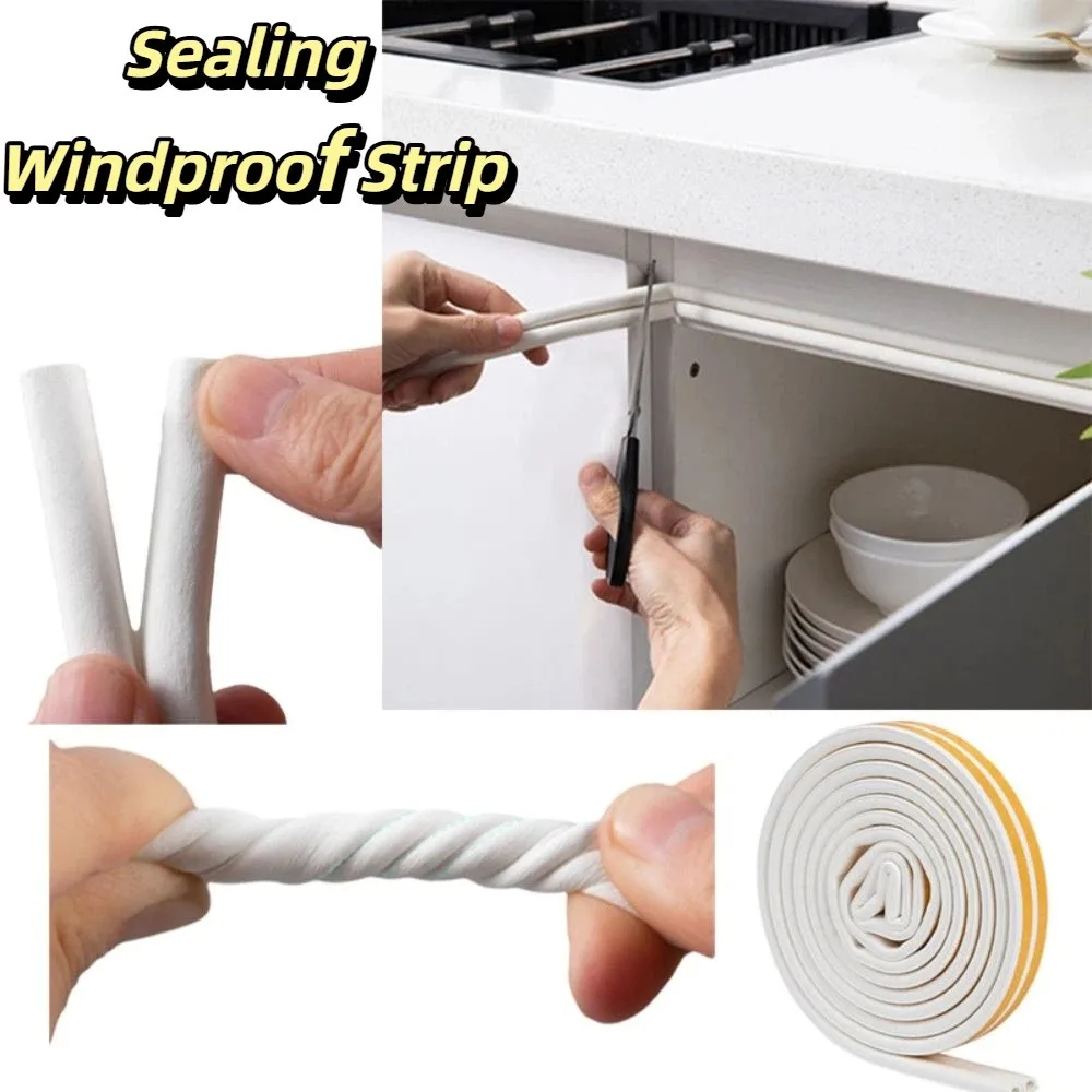Flexible Weatherstripping Seal Strip Durable Premium Quality Windproof Seal Self-Adhesive Gap Sealing Soundproof Seal
Flexible Weatherstripping Seal Strip Durable Premium Quality Windproof Seal Self-Adhesive Gap Sealing Soundproof Seal