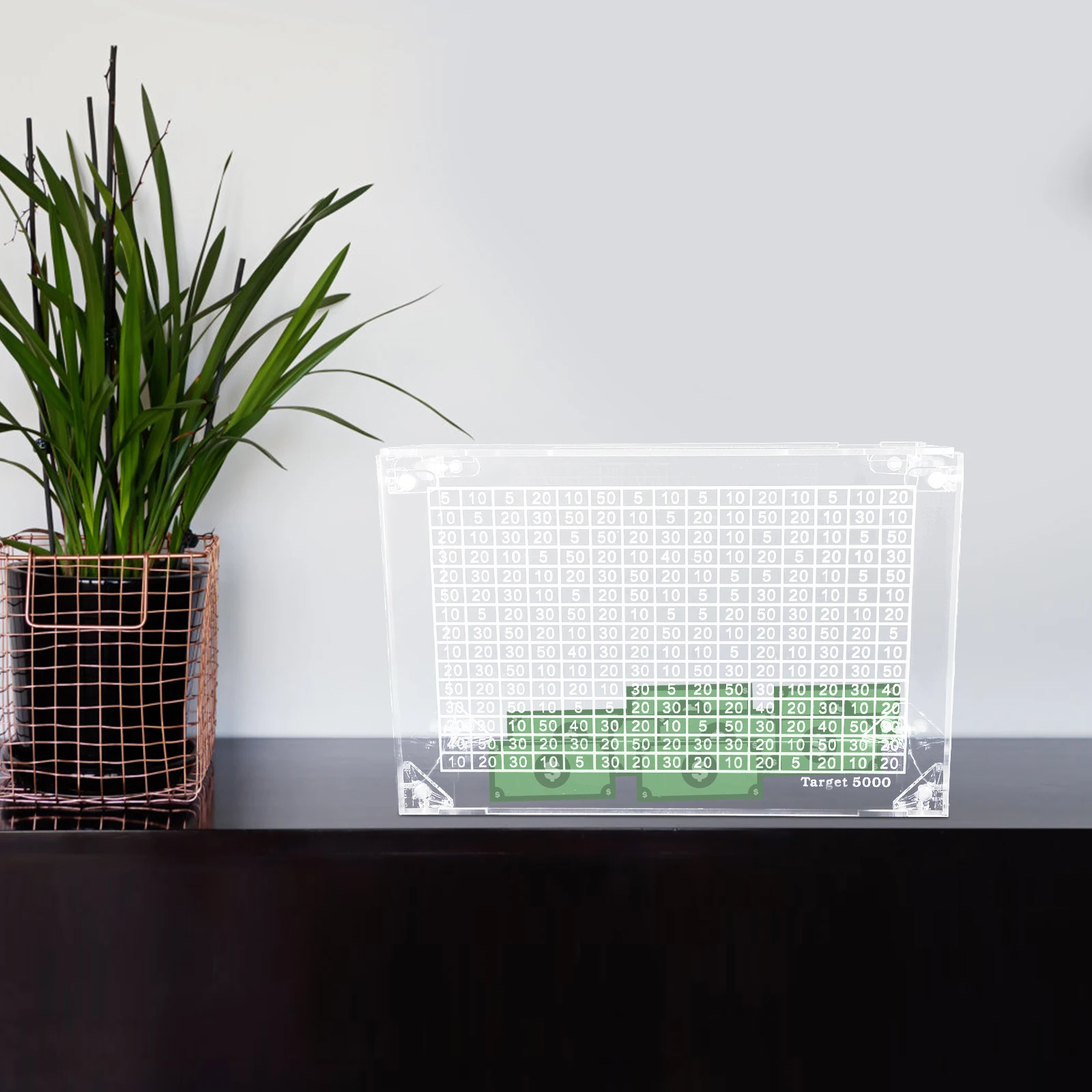 Acrylic Coin Storage Box Large Capacity Money Saving Bank Desktop Cash Jars Transparent Daily Use Safe Anti Drop Sturdy Material 
Acrylic Coin Storage Box Large Capacity Money Saving Bank Desktop Cash Jars Transparent Daily Use Safe Anti Drop Sturdy Material